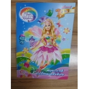 Barbie ระบายสีคอลเลคชั่นพิเศษ:  Fairytopia Magic of the Rainbow & Three Musketeers **รบกวนเลื่อนดูสภาพหนังสือก่อนการสั่งซื้อ**